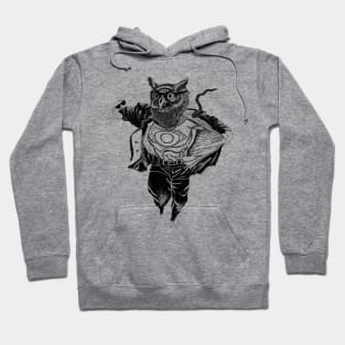 Super Owl Bird Parody Fun Super Hero! Hoodie